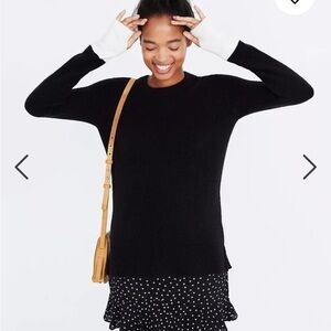 Madewell Fremont Pullover Sweater in Colorblock